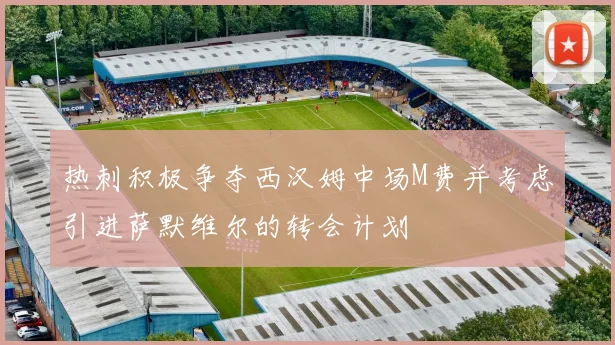 热刺积极争夺西汉姆中场M费并考虑引进萨默维尔的转会计划